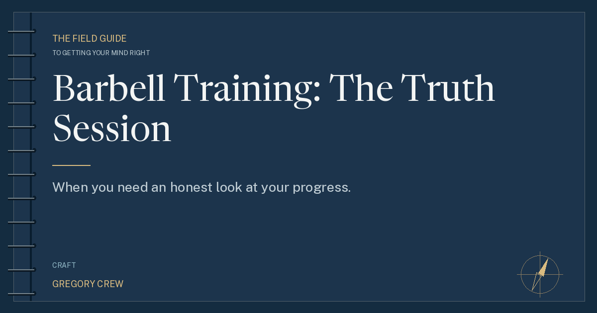 Barbell Training: The Truth Session — share card