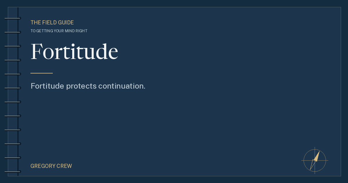 Fortitude — share card